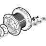Запчасть часть для катушки SHIMANO DRAG CLI BIGBBTRXT-ALC набор разборной клипсы PK0062