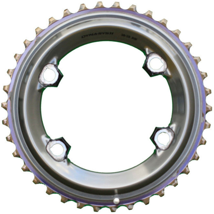 Звезда передняя SHIMANO Y-PART для FC-M522, 24T-AE, черный Y1N098010